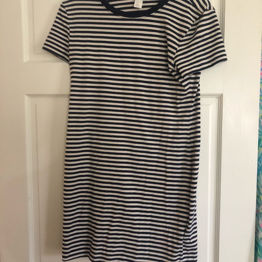 H&M Stripped t shirt dress